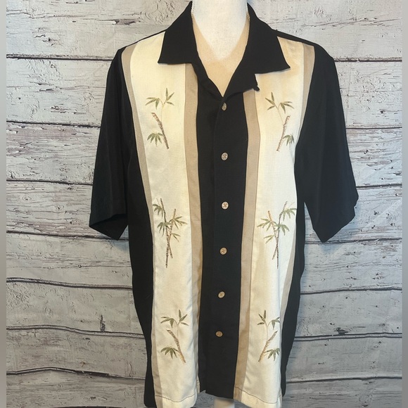 BATIK BAY Men's Vintage Button Down-Medium - Picture 2 of 3